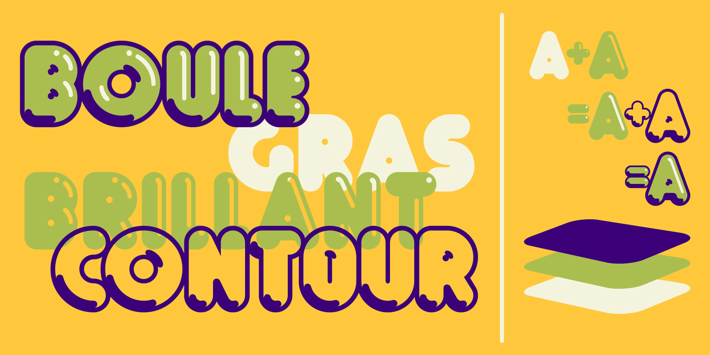 Пример шрифта Boule Plus #4